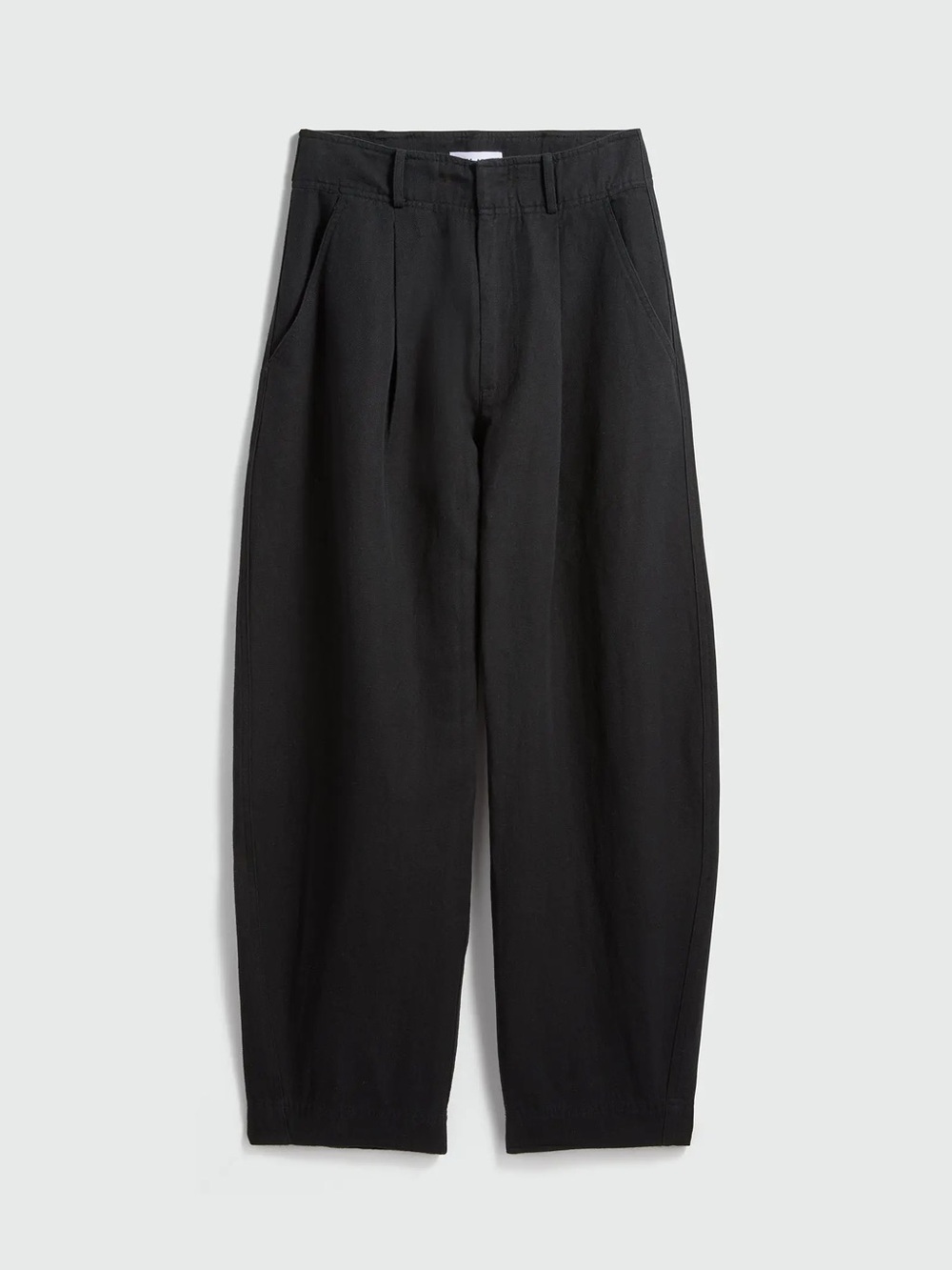 APIECE APART BLACK BARI CROP TROUSER NWT 10